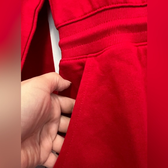 NWT Tommy Hilfinger women sweatshirt red dress - Picture 8 of 16